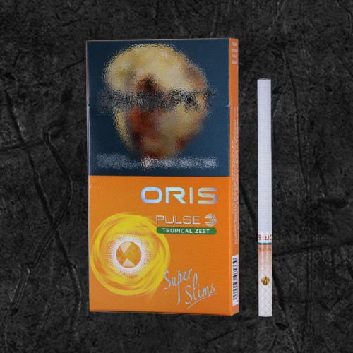 Сигареты ORIS SUPER SLIMS PULSE TROPICAL ZEST (Орис Супер Слим Пульс Тропикал Зест)