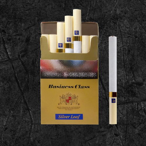 Сигареты Бизнес Класс Синий (Business Class Silver Leaf)